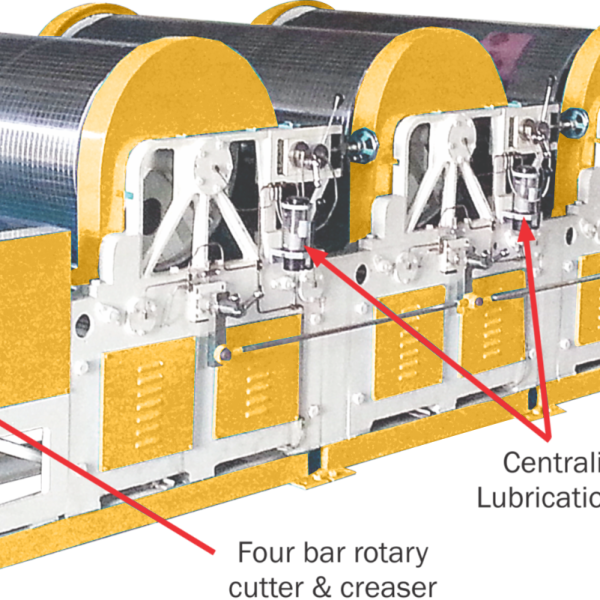 VBM Make Indian Flexo Printing With Four Bar Rotary Machine