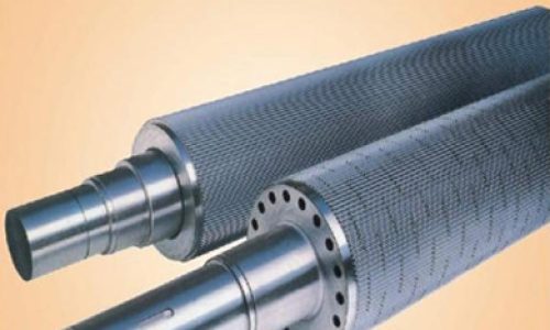 Regrinding-And-Tungsten-Coating-Corrugated-Roller